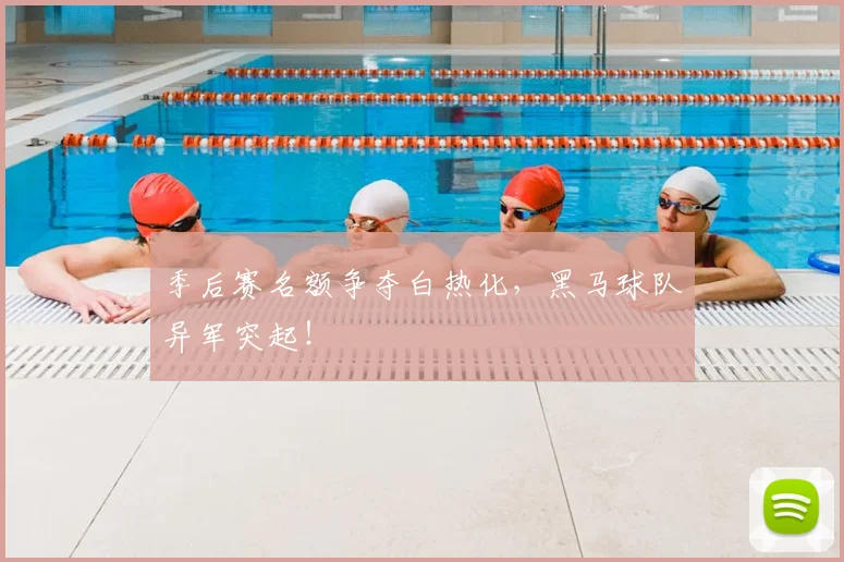 季后赛名额争夺白热化，黑马球队异军突起！